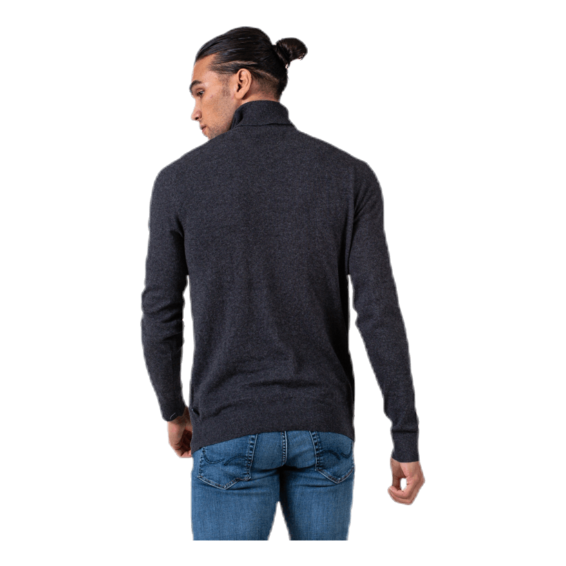 Emil Knit Roll Neck Grey