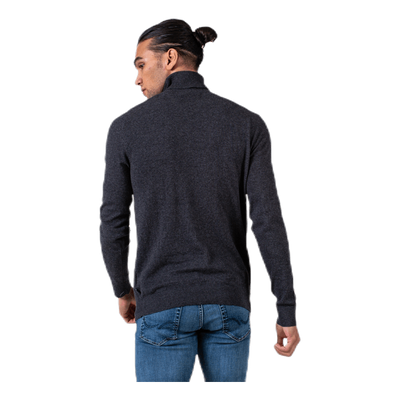 Emil Knit Roll Neck Grey