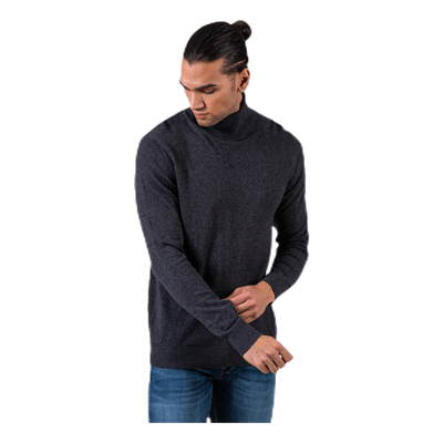Emil Knit Roll Neck Grey