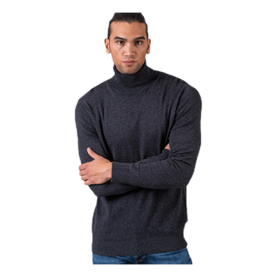 Emil Knit Roll Neck Grey
