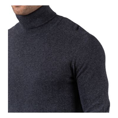 Emil Knit Roll Neck Grey
