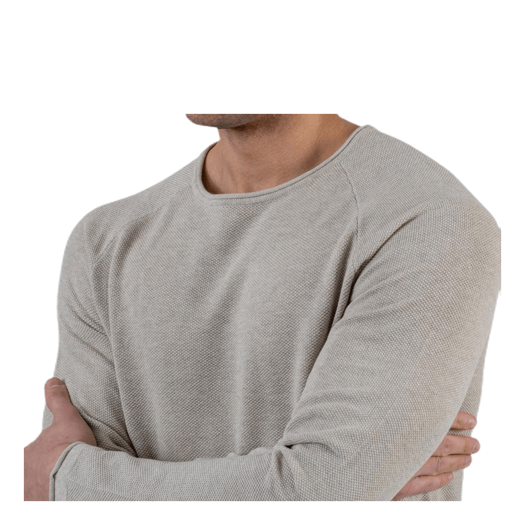 Hill Knit Crew Neck Grey