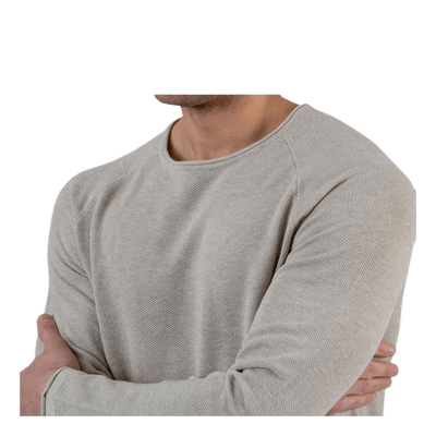 Hill Knit Crew Neck Grey