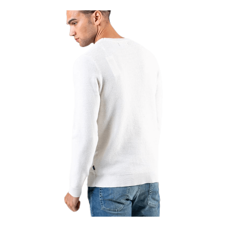 Liam Knit Crew Neck Grey