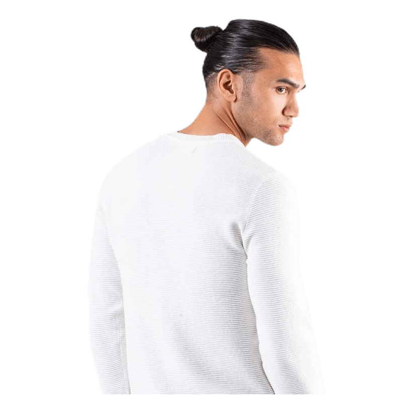 Liam Knit Crew Neck Grey