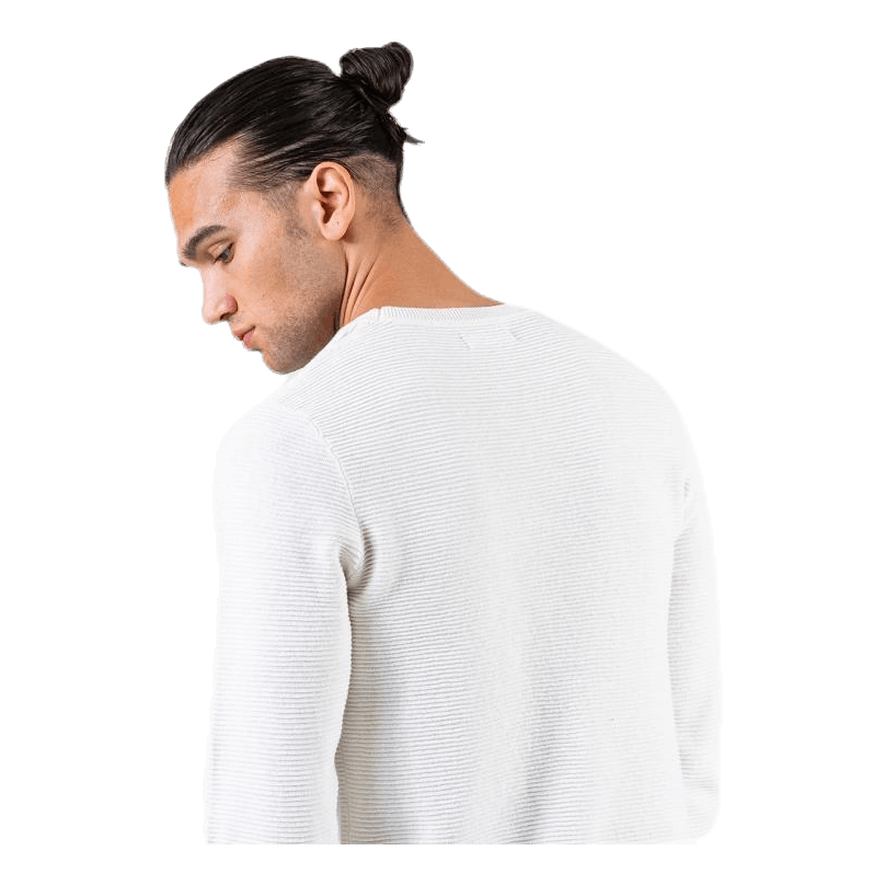Liam Knit Crew Neck Grey