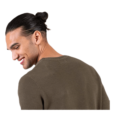 Liam Knit Crew Neck Green
