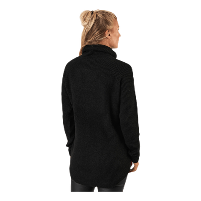 Ellen Ls Long  Knit Black