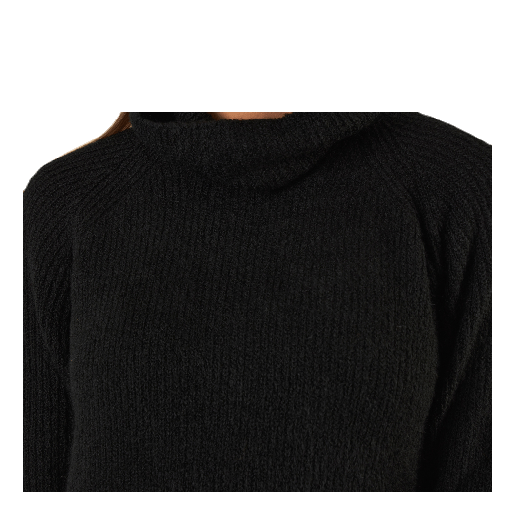 Ellen Ls Long  Knit Black