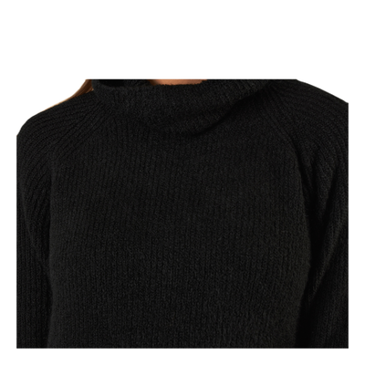 Ellen Ls Long  Knit Black