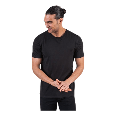 Organic Basic Tee Ss O-Neck Black