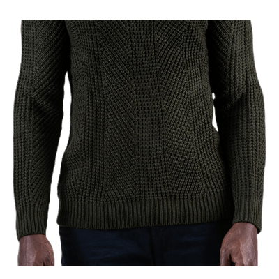 Stanford Knit Crew Neck Red