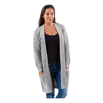 Bernice L/S Cardigan Knt Grey