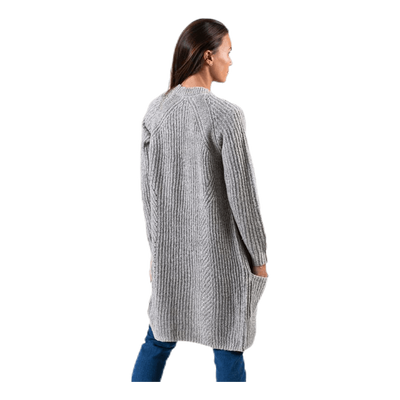 Bernice L/S Cardigan Knt Grey