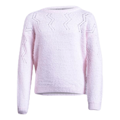 Navilia Ls Knit Pink