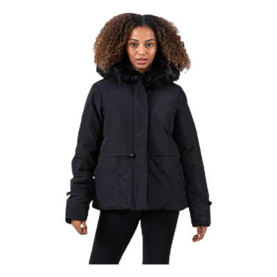 Hira Puffer Jacket Black