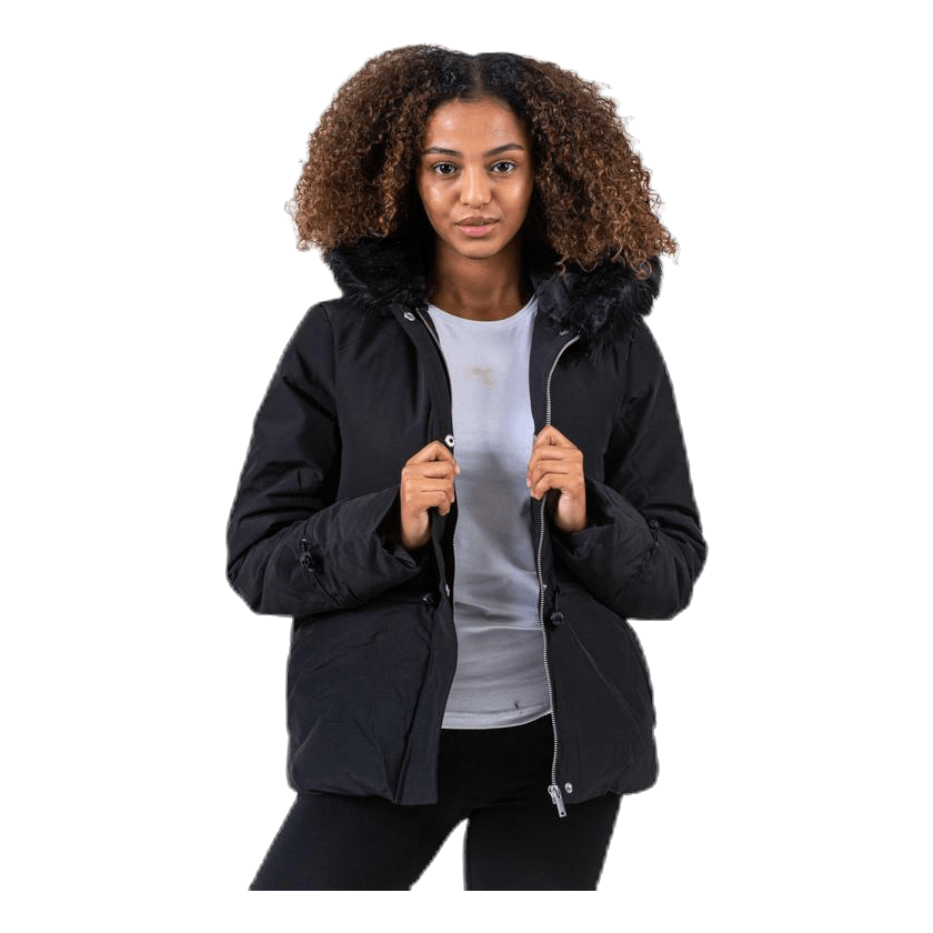 Hira Puffer Jacket Black