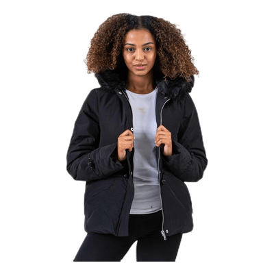 Hira Puffer Jacket Black