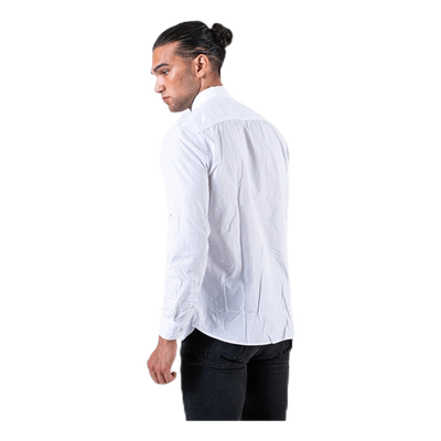 Lukas Poplin Shirt L/S White
