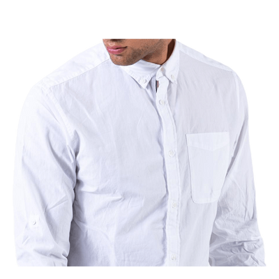 Lukas Poplin Shirt L/S White