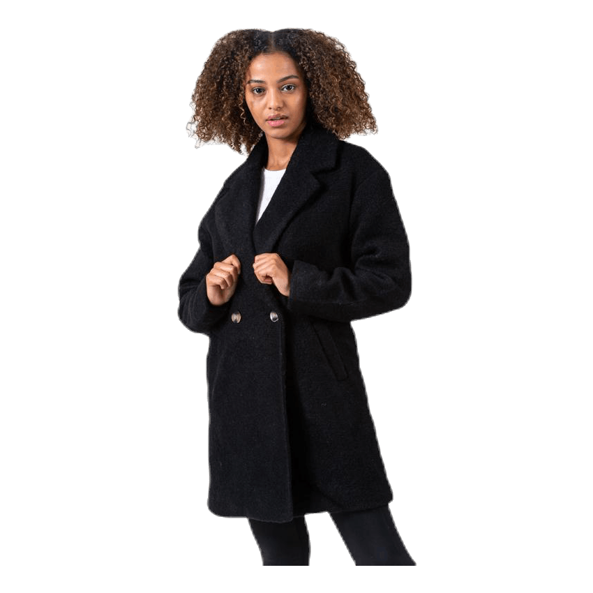 Nina Celeste Wool Coat Black