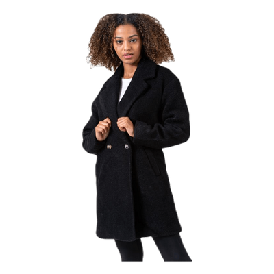 Nina Celeste Wool Coat Black