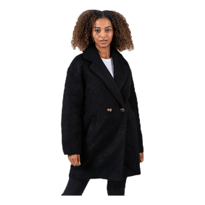 Nina Celeste Wool Coat Black