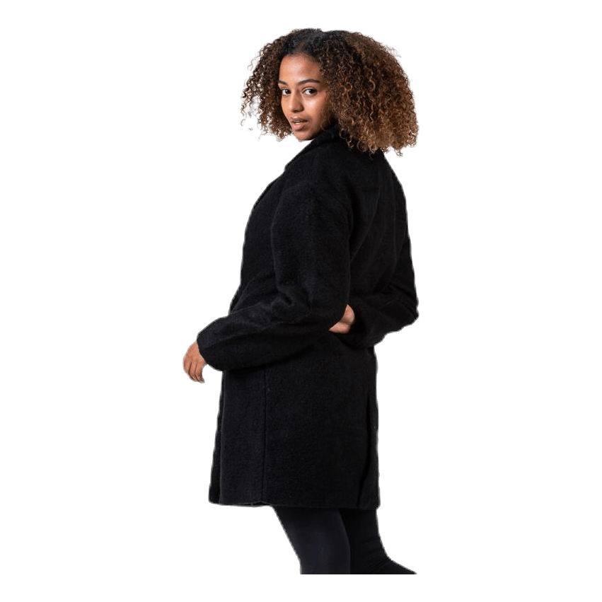 Nina Celeste Wool Coat Black