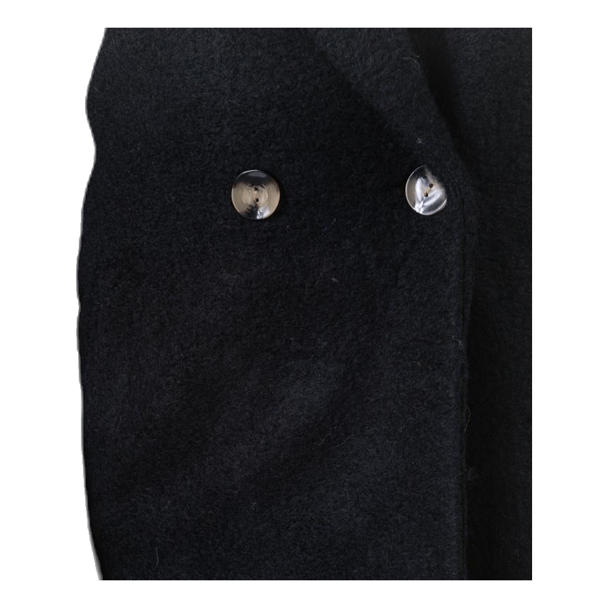 Nina Celeste Wool Coat Black