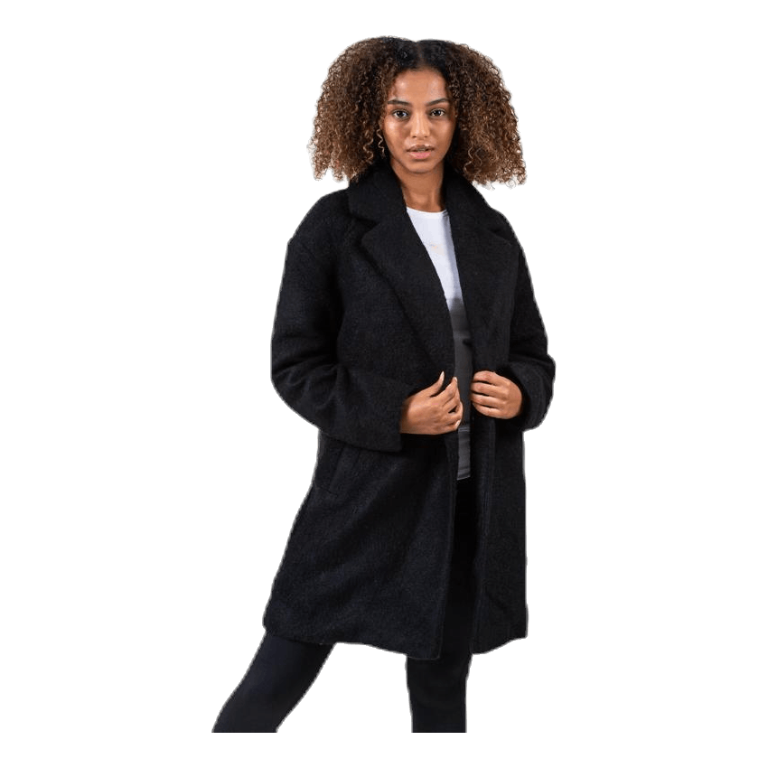 Nina Celeste Wool Coat Black