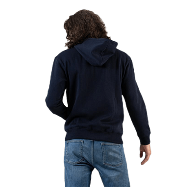 Soft Sweat Zip Hood Blue