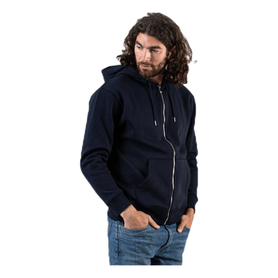 Soft Sweat Zip Hood Blue