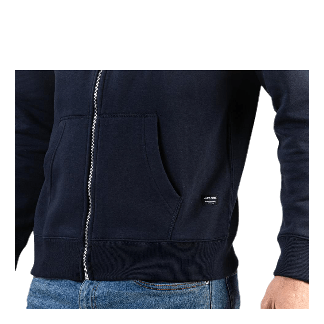 Soft Sweat Zip Hood Blue