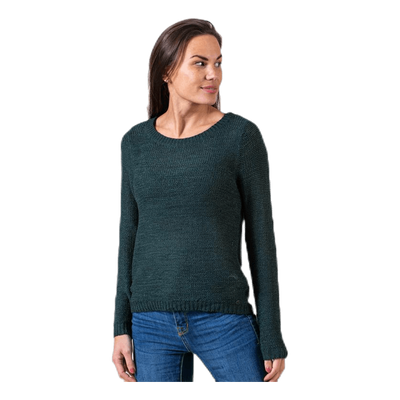 Geena Xo L/S Pullover Knt Green