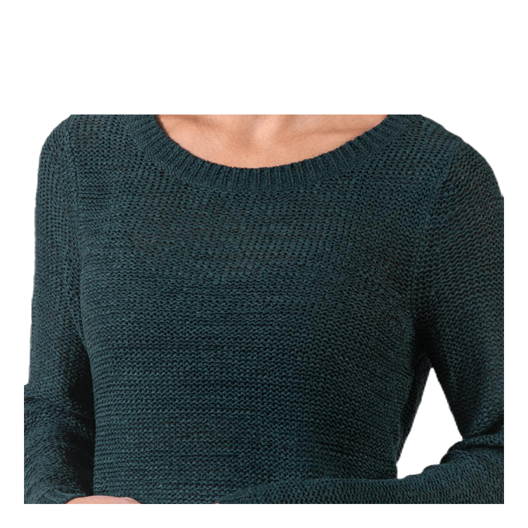 Geena Xo L/S Pullover Knt Green