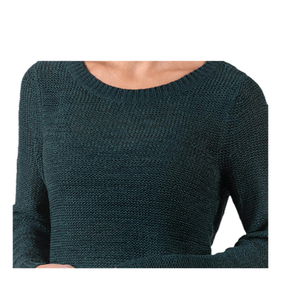 Geena Xo L/S Pullover Knt Green