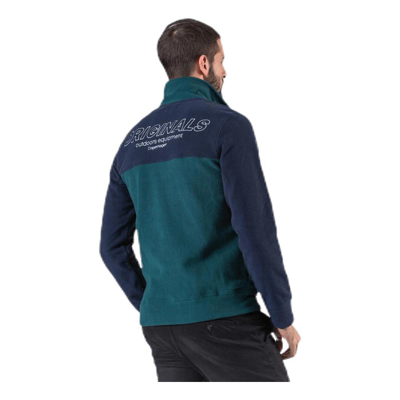 North Sweat Half Zip Blue