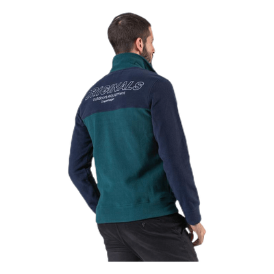 North Sweat Half Zip Blue