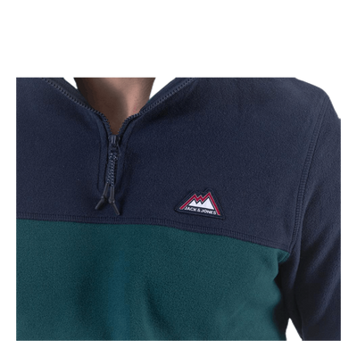 North Sweat Half Zip Blue