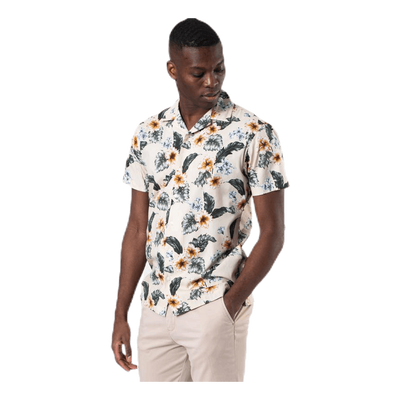 Dale Resort Shirt S/S One Pocket White
