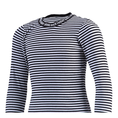 Olla Ls Slim Top Black