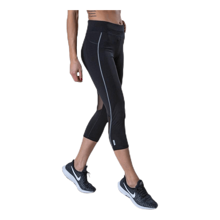 Performance Run 3/4 Tights Black