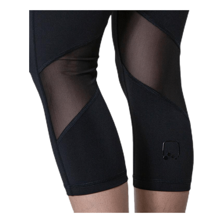Performance Run 3/4 Tights Black