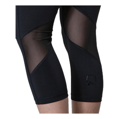 Performance Run 3/4 Tights Black