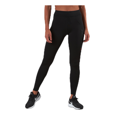 Performance Run Brushed Tights Black