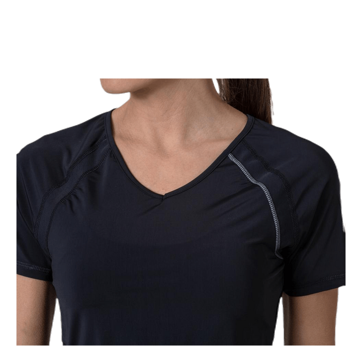 Performance Training Ss V-Neck  Tee Black