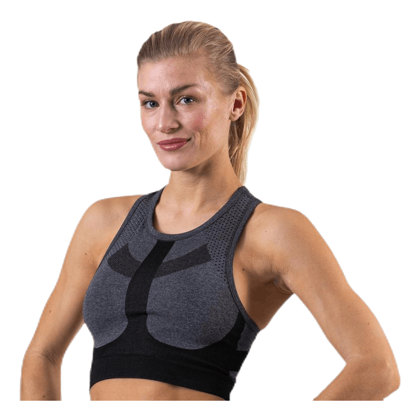 Nahla Circular Bra Black