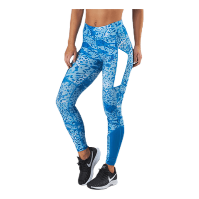 Angilia Life Aop Training Tights Blue