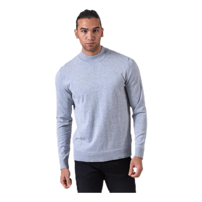 Fast Knit High Neck Grey