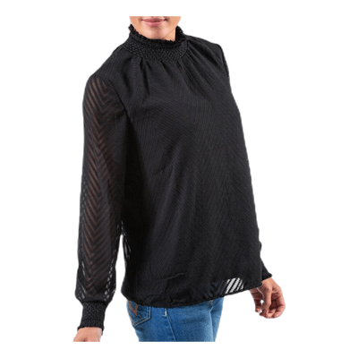 New Kayla L/S Top Black